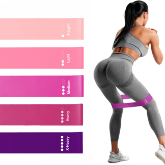 Set de 5 Bandes de Résistance — Fitness & Yoga
