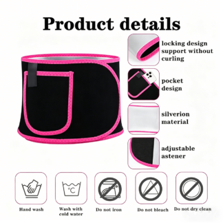 Ceinture Sudation Minceur — Enveloppement Ventre Plat